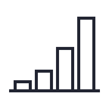 Graph of over 7.5 trillion KRW in cumulative transaction volume achieved through safe and secure money transfers